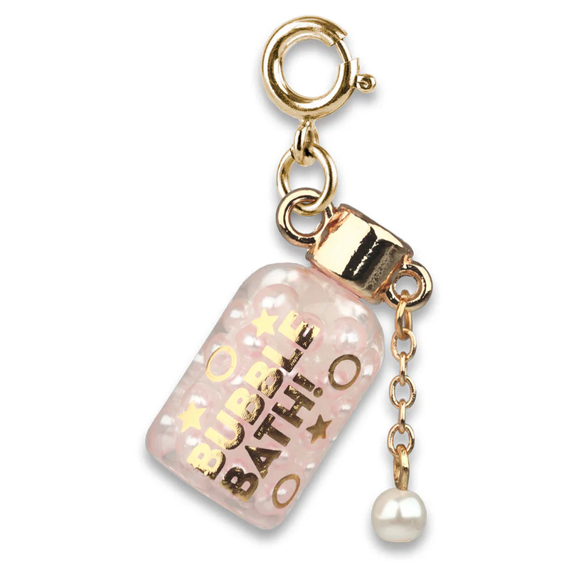 Charm It Gold Glitter Bubble Bath Charm