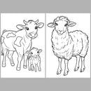Farm Friends XXL Coloring Book - ToyologyToys