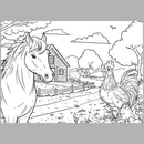 Farm Friends XXL Coloring Book - ToyologyToys