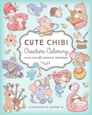 Cute Chibi Creature Coloring Book