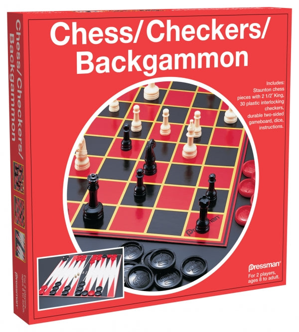 Chess Backgammon Checkers