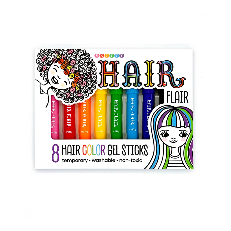 Hair Flair 8 Color Gel Sticks