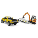 Ram Rental Service w/Trailer & Mini Excavator