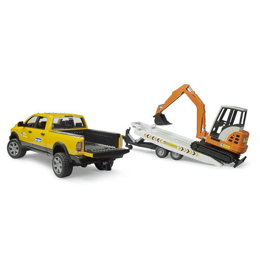 Ram Rental Service w/Trailer & Mini Excavator
