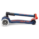 Micro Maxi Folding LED - Neon Blaze Orange / Navy - Toyology Toys