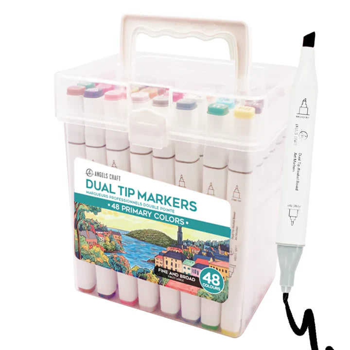 Dual Tip Markers - 48 colors