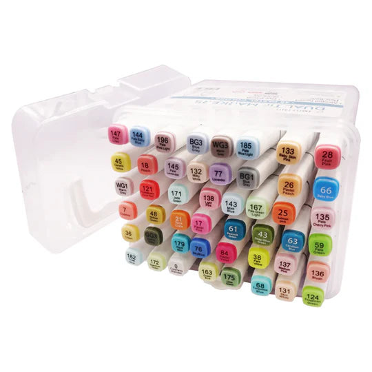 Dual Tip Markers 48 Pastel colors