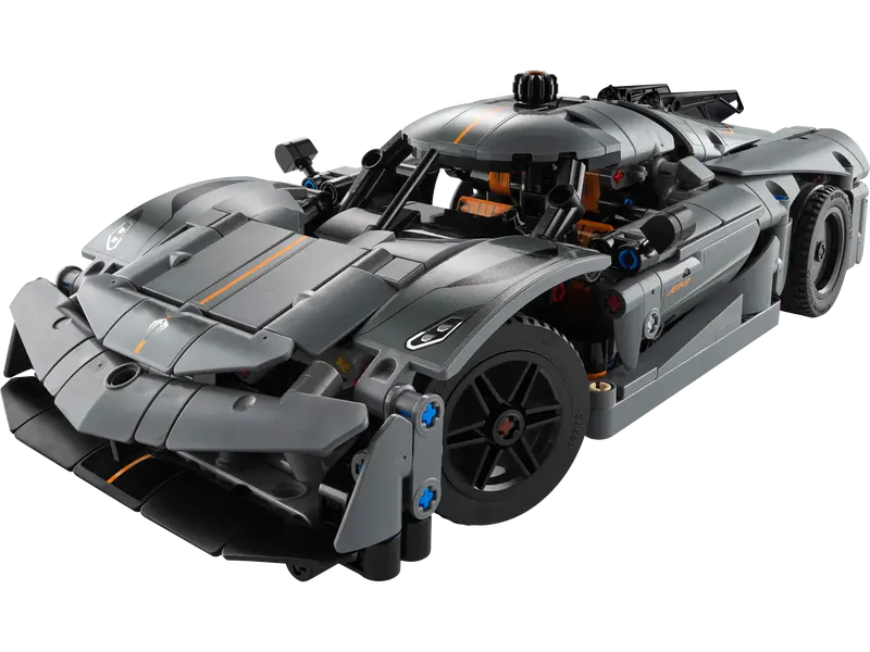 Koenigsegg Jesko Aboslut Grey Hypercar - Technic