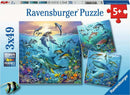 Ocean Life 3 x 49 pc Puzzle