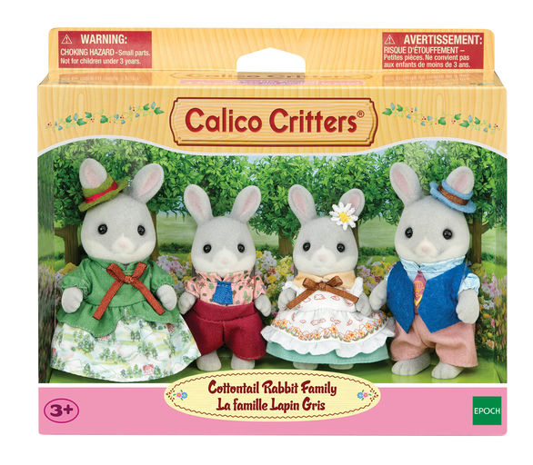 Calico Critters Cottontail Rabbit Family – Toyology Toys