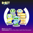 8bit All Stars - 5 Dolls Game Music Band - Toyology Toys