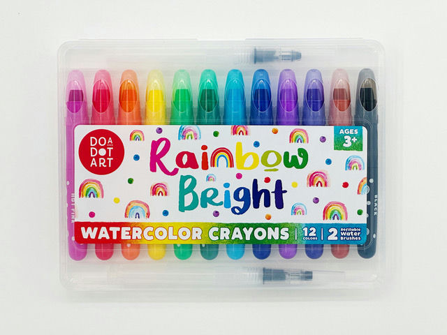 Rainbow Bright Watercolor Crayons