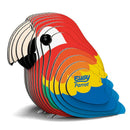 EUGY Parrot 3D Cardboard model Kit - Toyology Toys