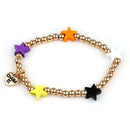Charm It! Gold Halloween Stretch Bracelet