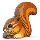 EUGY Chipmunk 3D Cardboard model Kit - Toyology Toys