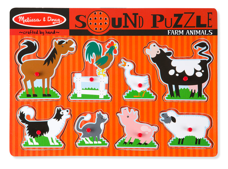 Farm Animals Sound Puzzle