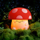 Mushi Ambient Mushroom Night Light - Red
