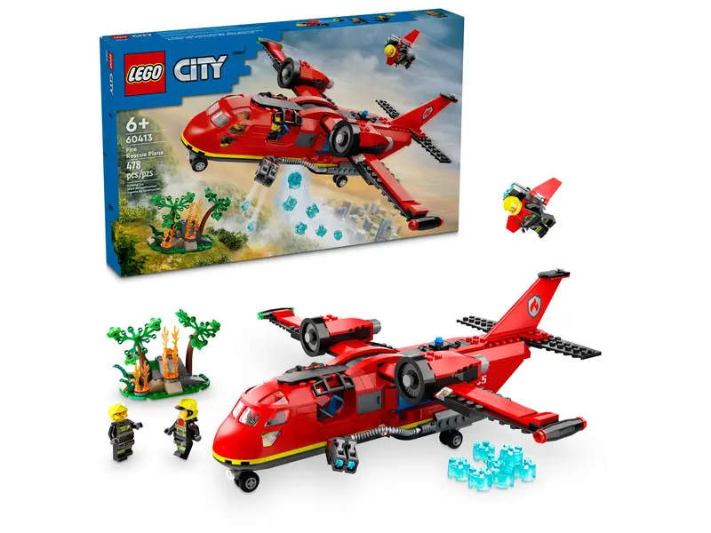 Fire Rescue Plane - City