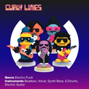 Curly Lines - 5 Dolls City Beats Band - Toyology Toys