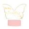 Butterfly Write On Neon Light