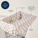 Checkerboard Itzy Shopping Cart Cover - Toyology Toys