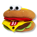 Hamburger Pal Hand Puppet 7"