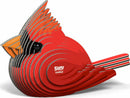 EUGY Cardinal 3D Cardboard model Kit - Toyology Toys