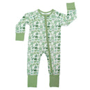 Save the Sea Turtles Bamboo Convertible Baby Pajamas 6-12M - ToyologyToys