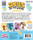 Zeus on the Loose Card Game - Toyology Toys
