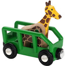 Giraffe and Wagon*