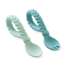Sweetie Spoons - Spoon/Fork Set Mint - Toyology Toys