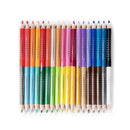 36 Vivid Colors Watercolor Pencils Rainbow - Toyology Toys