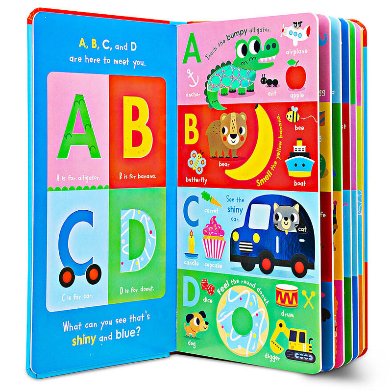 My Busy Shiny Touchy Smelly Abc: Scholastic Early