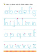 Lowercase Alphabet Preschool Workbook (32 Pages)