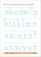 Lowercase Alphabet Preschool Workbook (32 Pages)