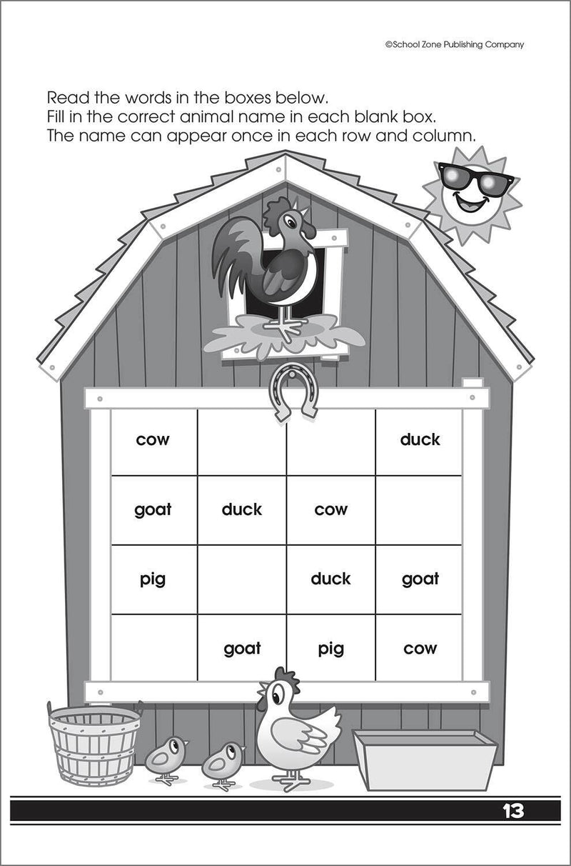 My First Codes & Puzzles Grades 1-2 Workbook