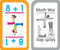 Math War Addition & Subtraction Game Cards