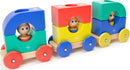 Magnetic Tegu Tram - Baby and Toddler - 12 pieces