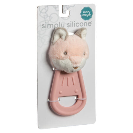 Character Teether Simply Silicone Character Teether - Fox – ToyologyToys