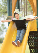 Rainbow Reversible Unicorn/Dragon Cape - Size 5-6