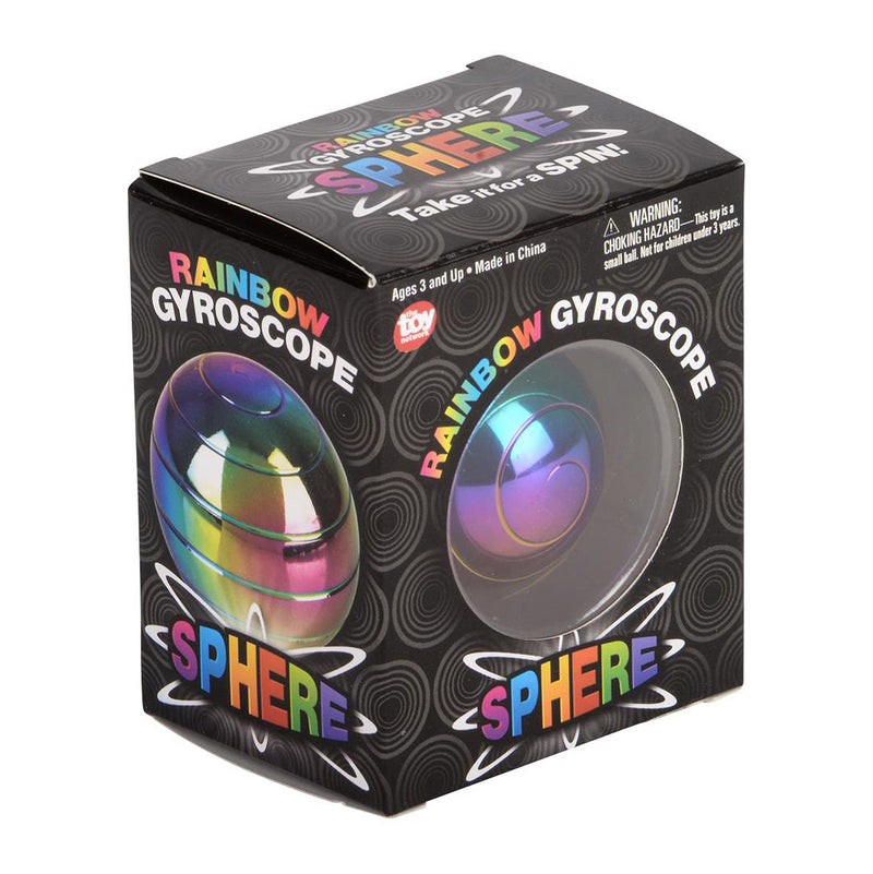 Rainbow Gyroscope Sphere