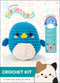 Squishmallow Crochet Kit Bebe Penguin