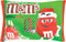 Milk Chocolate M&M's Holiday Mix Packaging Plush