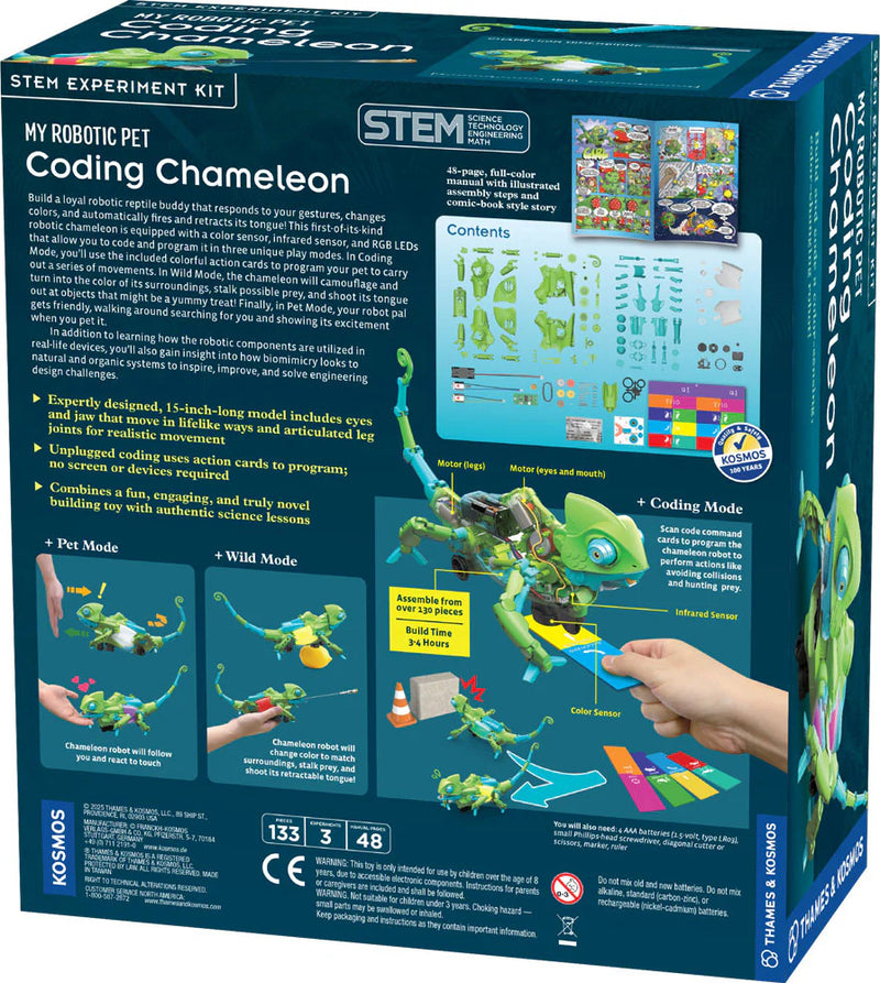 My Robotic Pet: Coding Chameleon