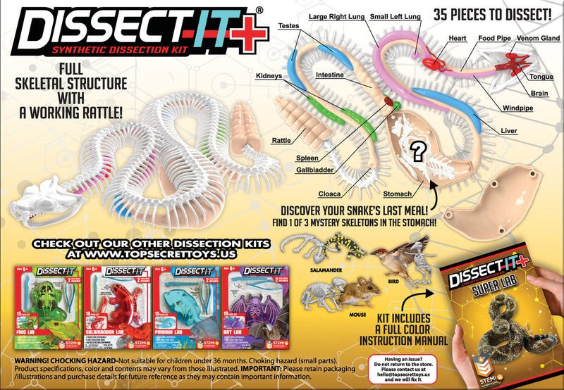 Dissect-It Rattlesnake Super Lab