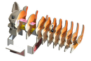 EUGY Cat - Pumpkin 3D Puzzle