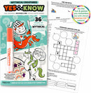 The Original Yes and Know Invisible Ink Trivia Game Books: Mythical Creatures