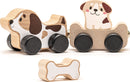 Cubika Wooden Clever Puppies Toy