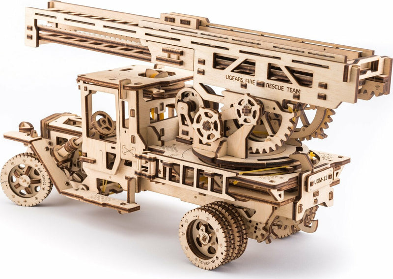 Ugears Fire Truck With Ladder