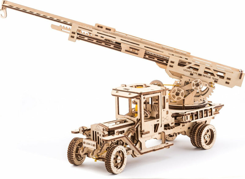 Ugears Fire Truck With Ladder